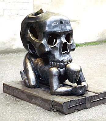The "Parable with Skull," by Jaroslav Ronan,1992